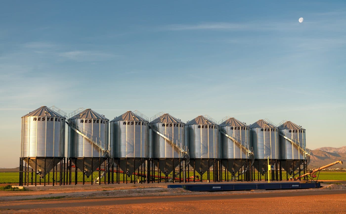 Limpeza de silos